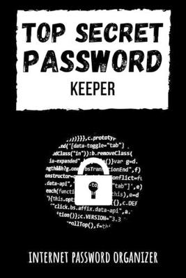 Book cover for Top Secret Password Keeper