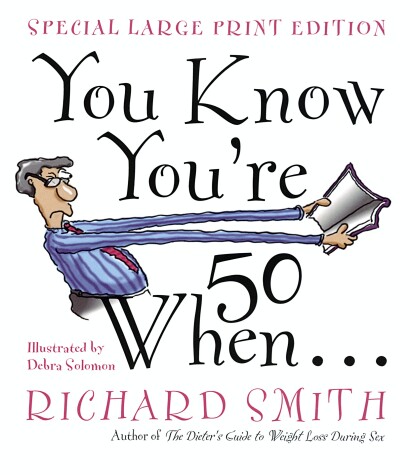 Book cover for You Know You're Fifty When