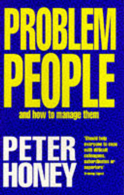 Book cover for PROBLEM PEOPLE- HOW MANAGE THE