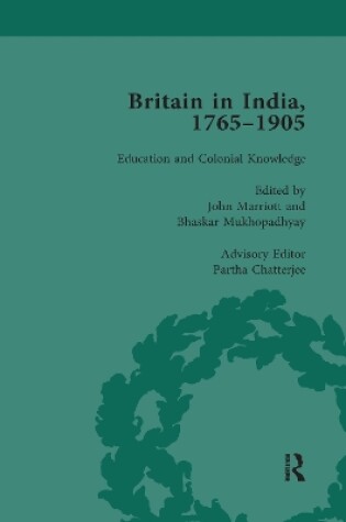 Cover of Britain in India, 1765-1905, Volume III