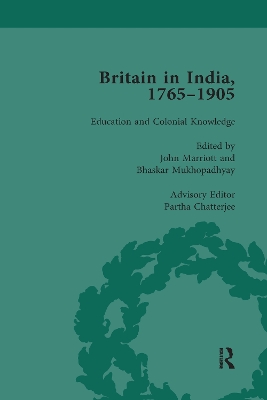 Book cover for Britain in India, 1765-1905, Volume III