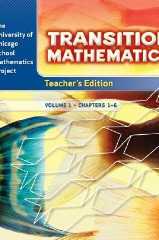 Cover of Transition Mathematics: Teacher's Edition Volume 1