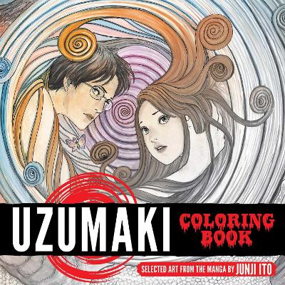 Cover of Uzumaki Coloring Book