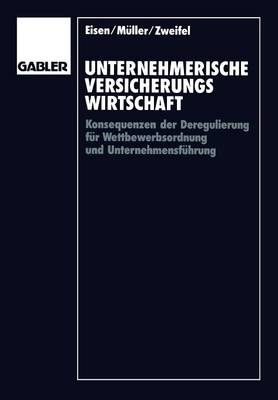 Book cover for Unternehmerische Versicherungswirtschaft