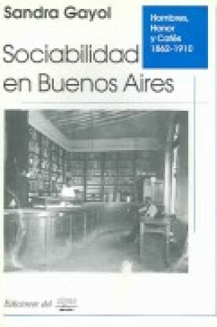 Cover of Sociabilidad En Buenos Aires