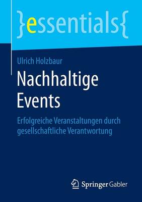 Book cover for Nachhaltige Events