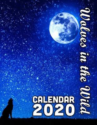 Book cover for Wolves in the Wild Calendar 2020