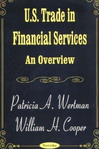 Cover of US Trade in Financial Services