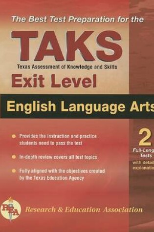 Cover of Texas TAKS Exit Level English Languages Arts