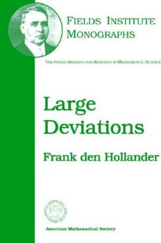 Cover of Large Deviations