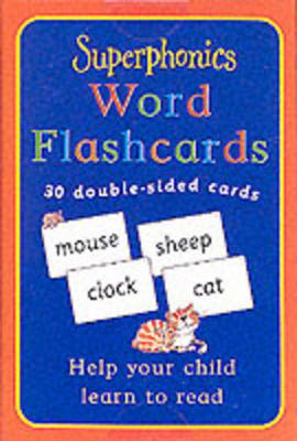 Book cover for Superphonics Word Flashcards