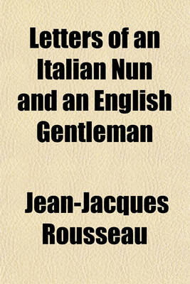 Book cover for Letters of an Italian Nun and an English Gentleman