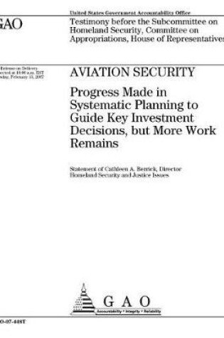 Cover of Aviation Security