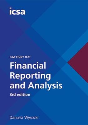 Book cover for CSQS Financial Reporting and Analysis, 3rd edition