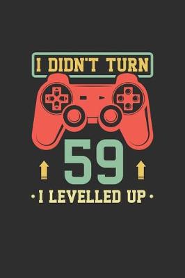 Book cover for I Didn't Turn 59 I Levelled Up