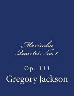 Book cover for Marimba Quartet No. 1