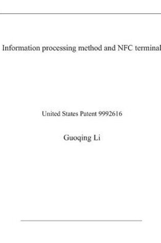 Cover of Information processing method and NFC terminal