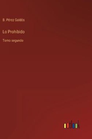 Cover of Lo Prohibido