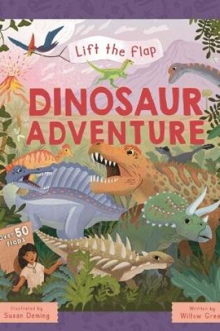 Cover of Lift-The-Flap Dinosaur Adventure