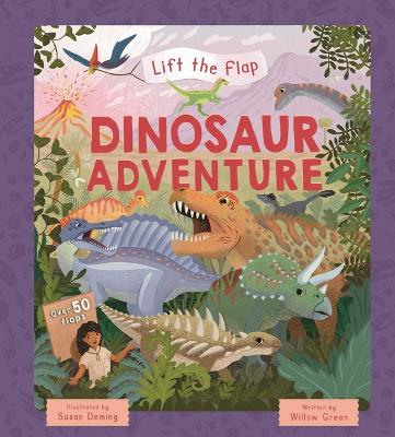 Book cover for Lift-The-Flap Dinosaur Adventure