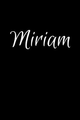 Book cover for Miriam