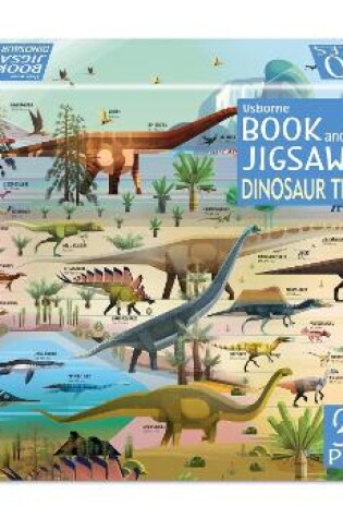 Cover of Dinosaur Timeline Book and Jigsaw