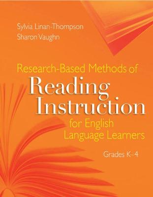 Book cover for Research-Based Methods of Reading Instruction for English Language Learners, Grades K-4