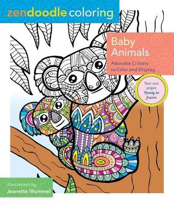 Book cover for Zendoodle Coloring: Baby Animals