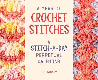 Book cover for A Year of Crochet Stitches