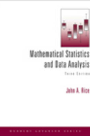 Cover of Mathematical Statistics and Data Analysis (with CD Data Sets)