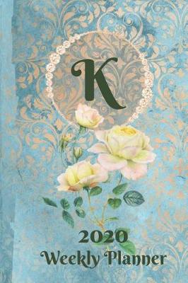 Book cover for Plan On It 2020 Weekly Calendar Planner 15 Month Pocket Appointment Notebook - Monogram Letter K