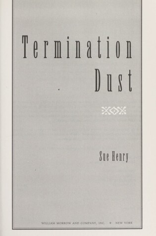 Cover of Termination Dust