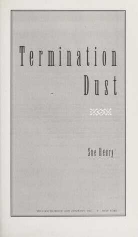 Book cover for Termination Dust