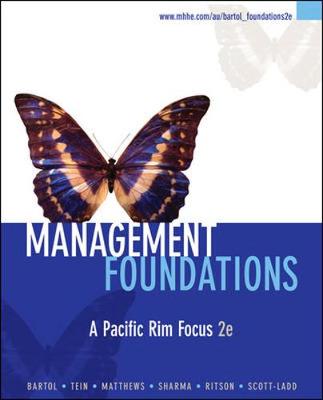 Book cover for Management Foundations