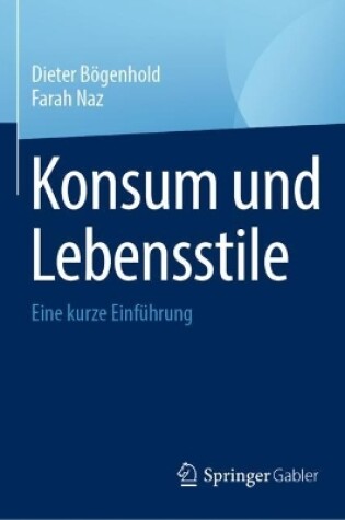 Cover of Konsum und Lebensstile