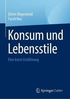 Book cover for Konsum und Lebensstile