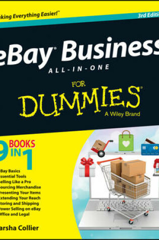 Cover of eBay Business All-in-One For Dummies