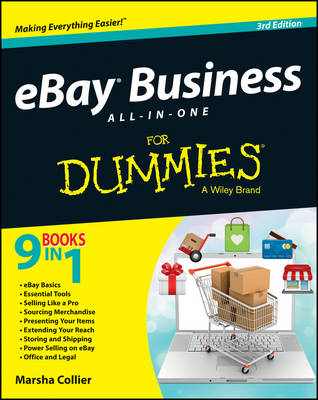 Book cover for eBay Business All-in-One For Dummies