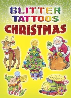 Book cover for Glitter Tattoos Christmas