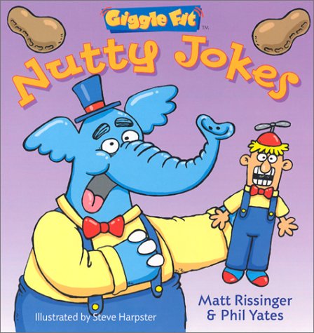 Book cover for Nutty Jokes