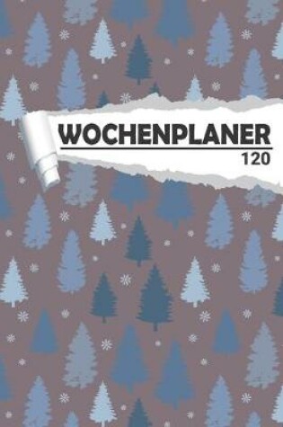 Cover of Wochenplaner abstrakte Bäume