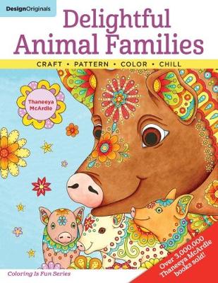 Book cover for Delightful Animal Families