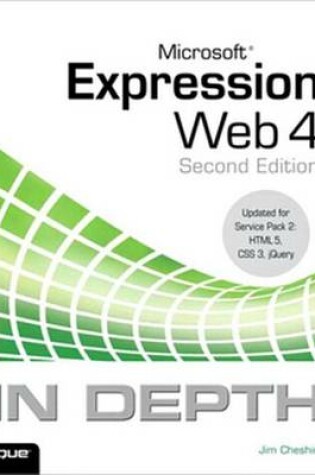 Cover of Microsoft Expression Web 4 in Depth