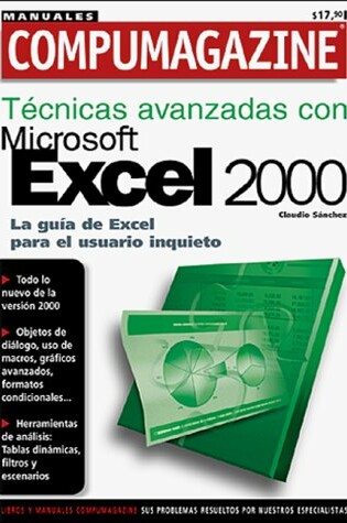 Cover of Microsoft Excel 2000 Tecnicas Avanzadas