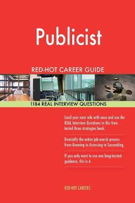 Book cover for Publicist Red-Hot Career Guide; 1184 Real Interview Questions