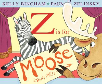 Book cover for Z Is for Moose
