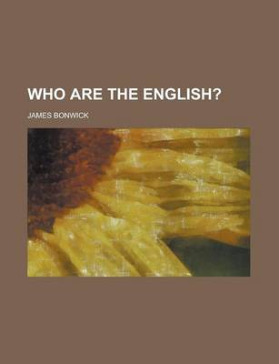 Book cover for Who Are the English?