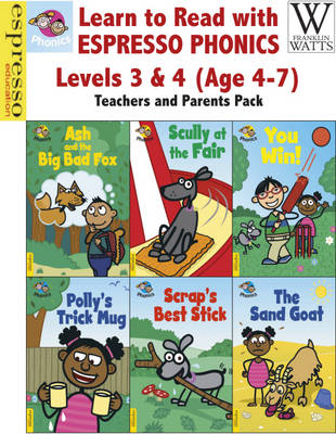 Book cover for Learn to Read with Espresso Phonics Levels 3&4 (Age 4-7): Teachers and Parents Pack