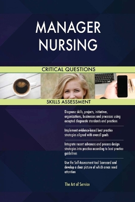 Book cover for MANAGER NURSING Critical Questions Skills Assessment