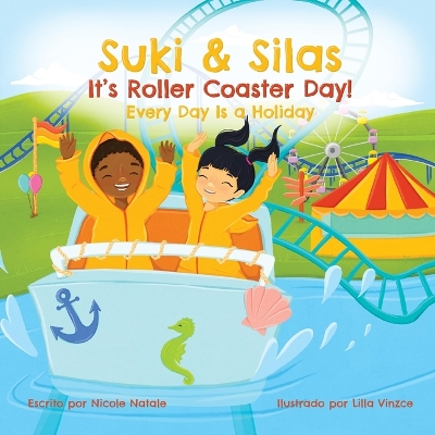 Book cover for Suki y Silas el Día Nacional de la Montaña Rusa